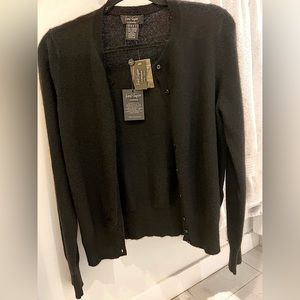 Brand New with tags Lord & Taylor 100% Cashmere cardigan